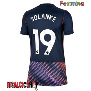 Tottenham Hotspur Dominic Solanke #19 Seconda Maglia Femmina 2026-27 Manica Corta